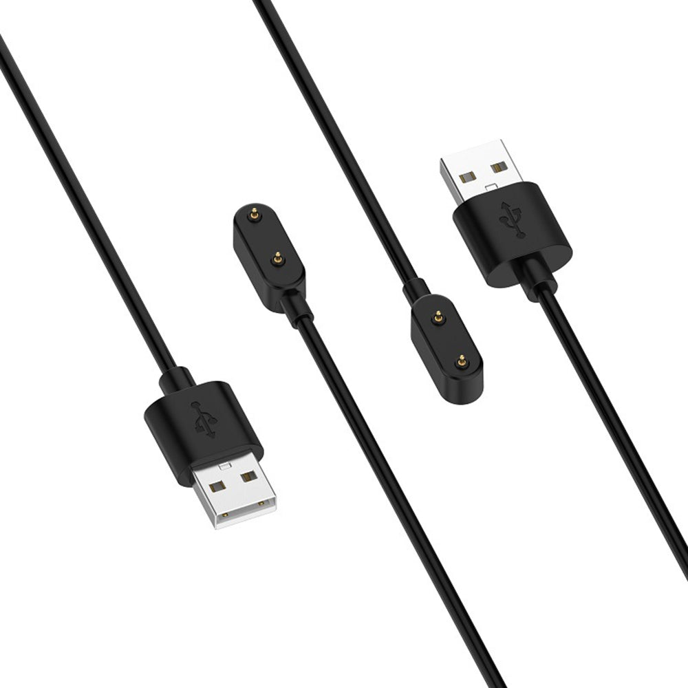 Kabel ładowania Techsuit THH1 dla Huawei Band / Honor Band / Oppo Watch Series, USB-A, Czarny