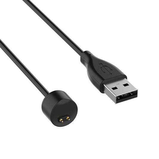 Kabel ładowania Techsuit TXC1 dla Xiaomi Smart Band 7 / 6 / 5, USB-A, Czarny