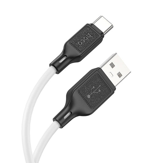 Kabel do danych i ładowania USB-A - USB-C HOCO X90, 60W, 1m, Biały