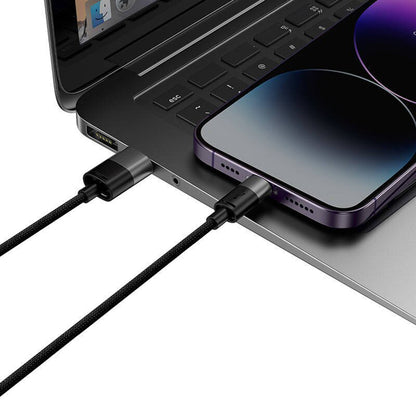 Kabel ładowania USB-A - Lightning / microUSB / USB-C Baseus StarSpeed 3w1, 20W, 0,6m, Czarny P10319900111-00