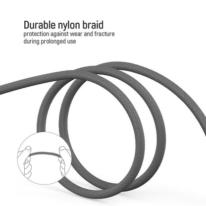 Kabel do ładowania USB-A - Lightning / microUSB / USB-C ColorWay CW-CBU3003, 20W, 1.2m, Szary