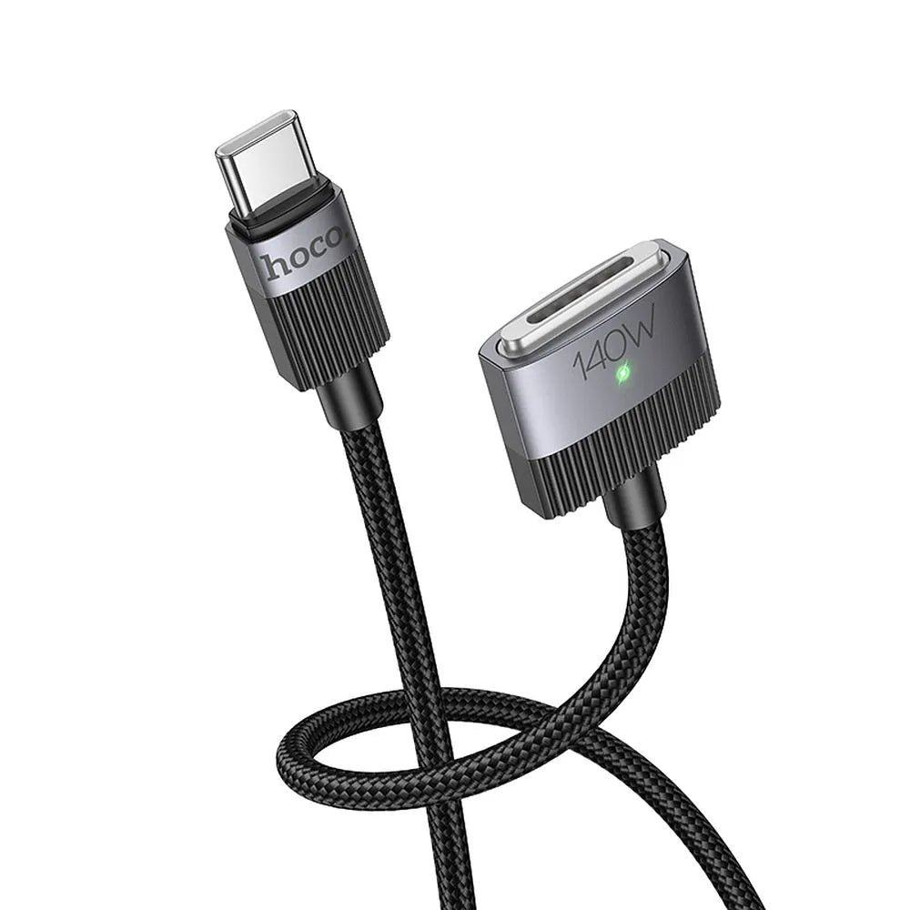 Kabel ładowania HOCO U141, USB-C - MagSafe 3, 140W, 1.8m, Czarny