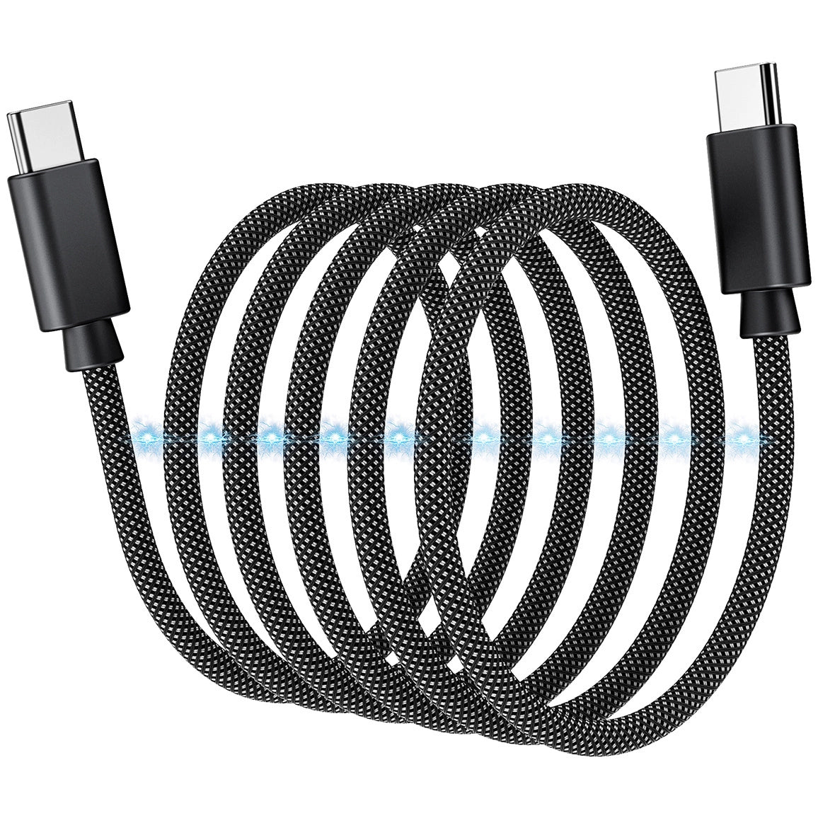 Kabel ładujący USB-C - USB-C Choetech XCC-1052, 100 W, 1,2 m, czarny 