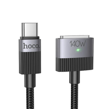 Kabel ładowania HOCO U141, USB-C - MagSafe 3, 140W, 1.8m, Czarny
