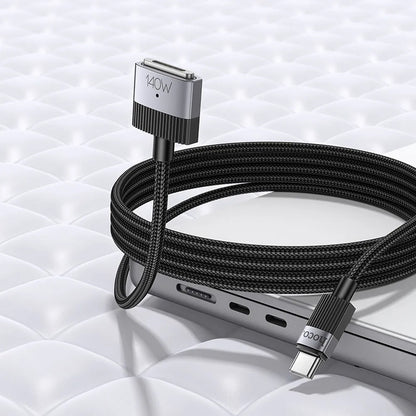 Kabel ładowania HOCO U141, USB-C - MagSafe 3, 140W, 1.8m, Czarny