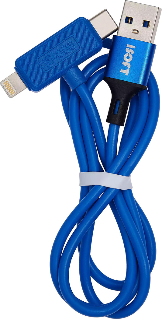 Kabel Lightning / USB-C iSOFT IS-006 Easy Restore Mode dla serii Apple iPhone