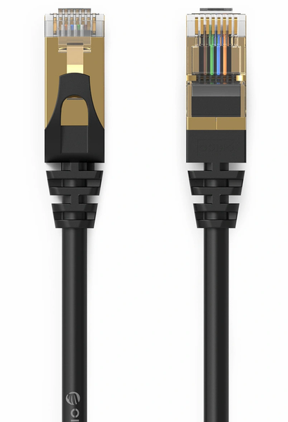 Kabel sieciowy Orico PUG-C7, UTP, Cat7, 5m, czarny
