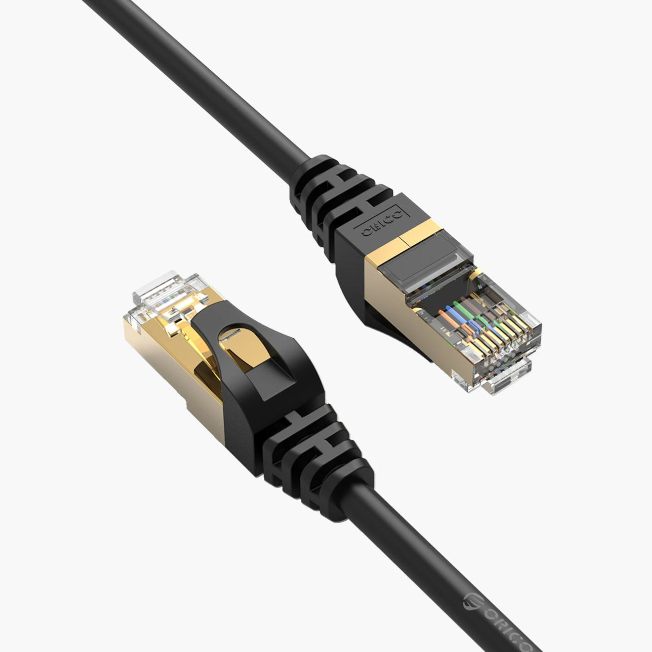 Orico PUG-C7 Network Cable, UTP, Cat7, 0.5m, Black
