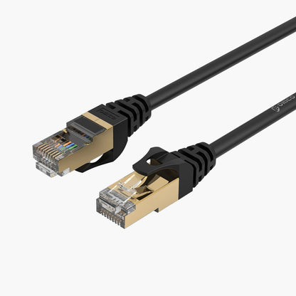 Orico PUG-C7 Network Cable, UTP, Cat7, 0.5m, Black