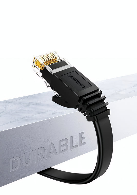 Kabel sieciowy UGREEN NW102, UTP, Cat6, 5m, Czarny