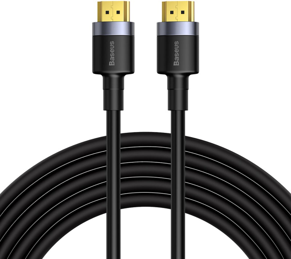 Kabel wideo Baseus Cafule, HDMI - HDMI, 4K, 5m, Czarny CADKLF-H01
