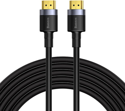 Kabel wideo Baseus Cafule, HDMI - HDMI, 4K, 5m, Czarny CADKLF-H01