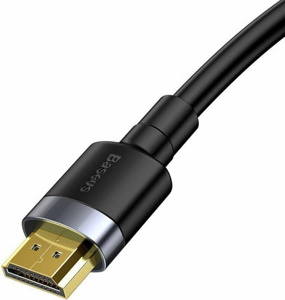 Kabel wideo Baseus Cafule, HDMI - HDMI, 4K, 5m, Czarny CADKLF-H01
