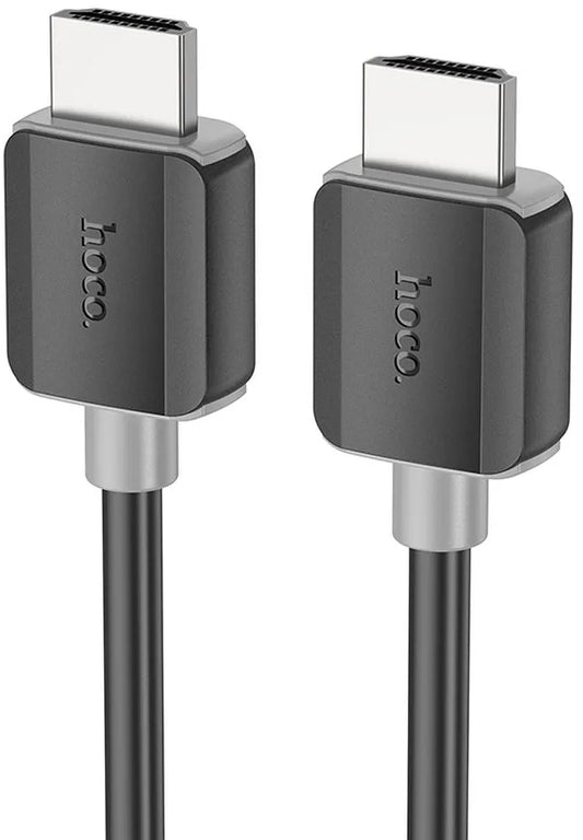 Kabel Video HOCO US08, HDMI - HDMI, 4K, 1m, Czarny