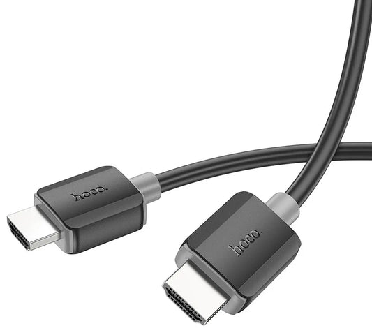 Kabel Video HOCO US08, HDMI - HDMI, 4K, 1m, Czarny