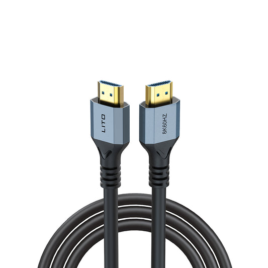 Kabel wideo Lito HD119, HDMI - HDMI, 8K, 1,8 m, czarny