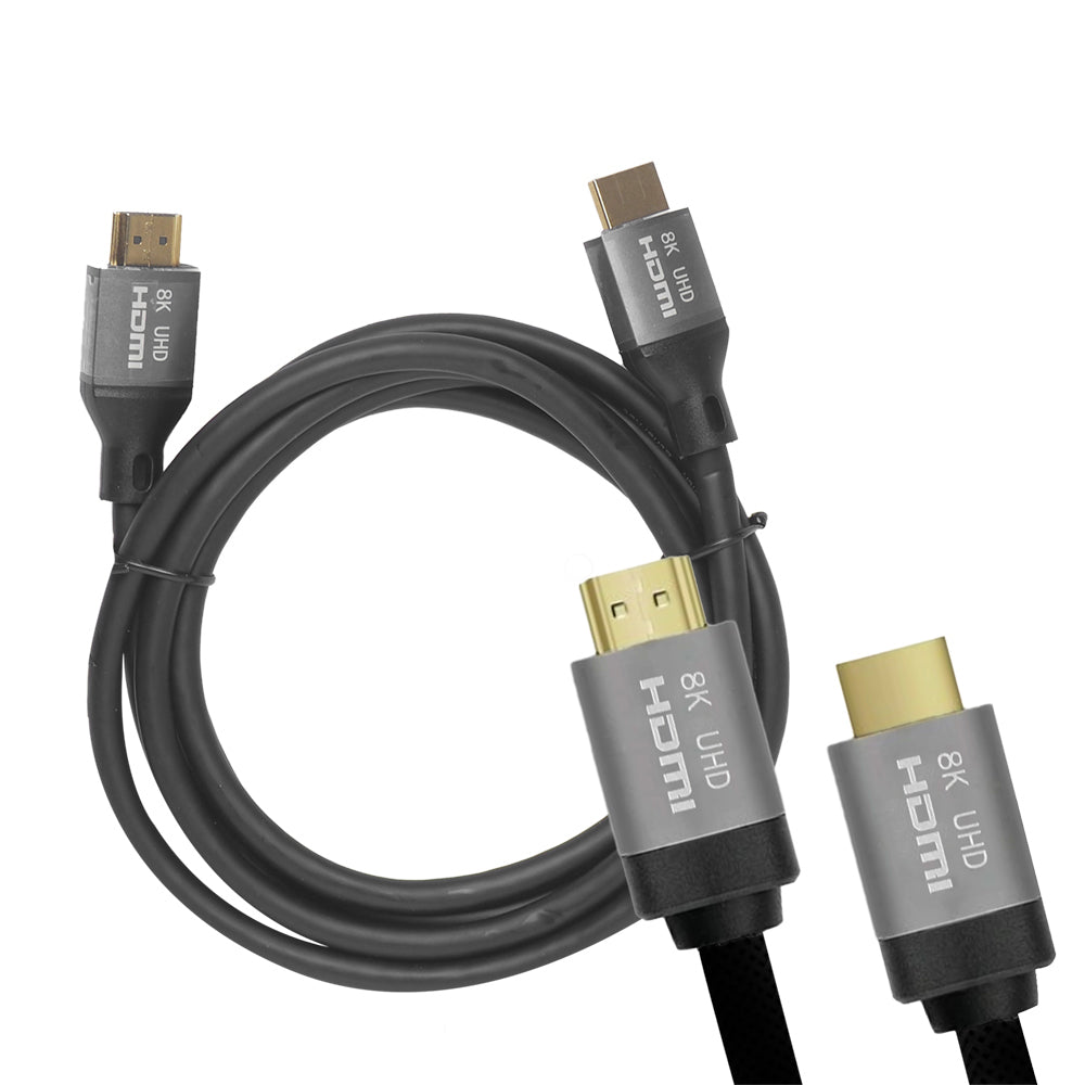 Kabel wideo LTC Gold, HDMI - HDMI, 8K, 2m, Czarny