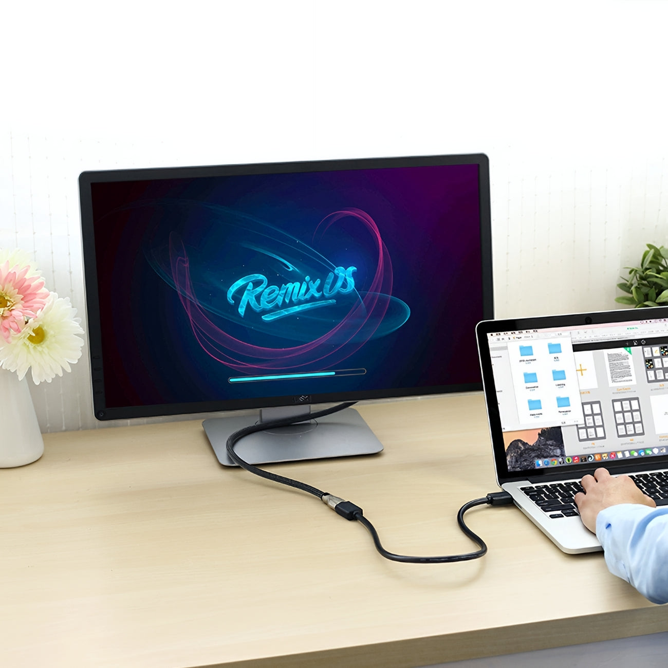 Przedłużacz kabla wideo UGREEN HD107, HDMI - HDMI, 4K, 3m, Czarny