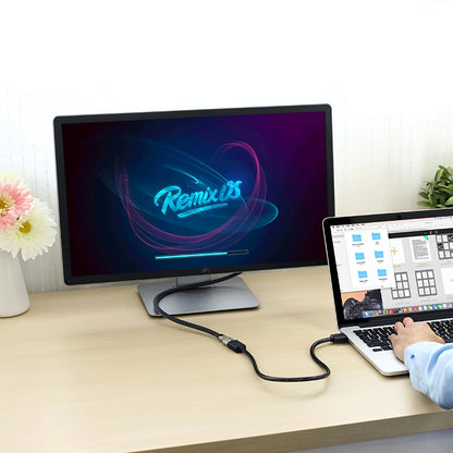 Przedłużacz kabla wideo UGREEN HD107, HDMI - HDMI, 4K, 3m, Czarny