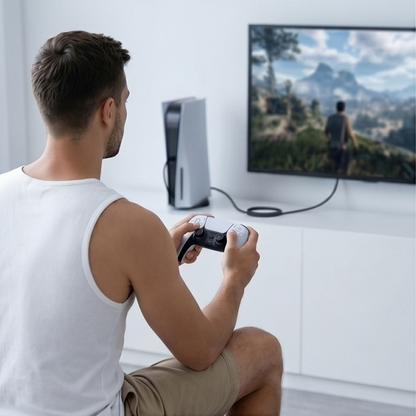 Kabel wideo Tech-Protect Ultraboost 2, HDMI - HDMI, 8K, 1m, Czarny