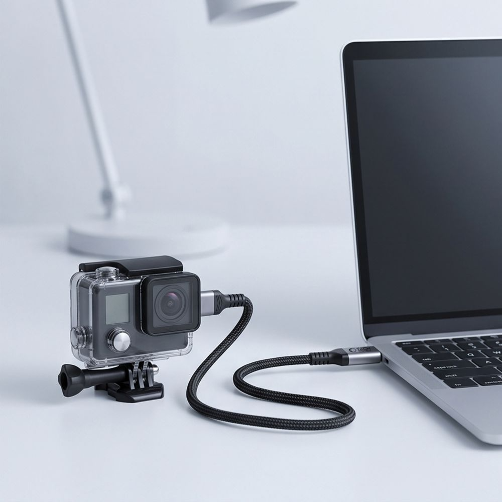 Kabel wideo Tech-Protect Ultraboost 2, miniHDMI - HDMI, 8K, 2m, Czarny