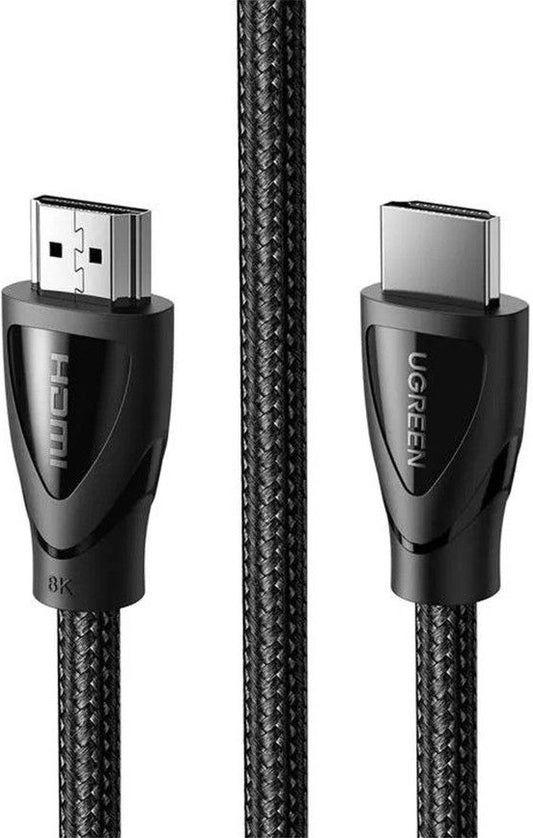 Kabel wideo UGREEN HD104, HDMI - HDMI, 8K, 2m, Czarny