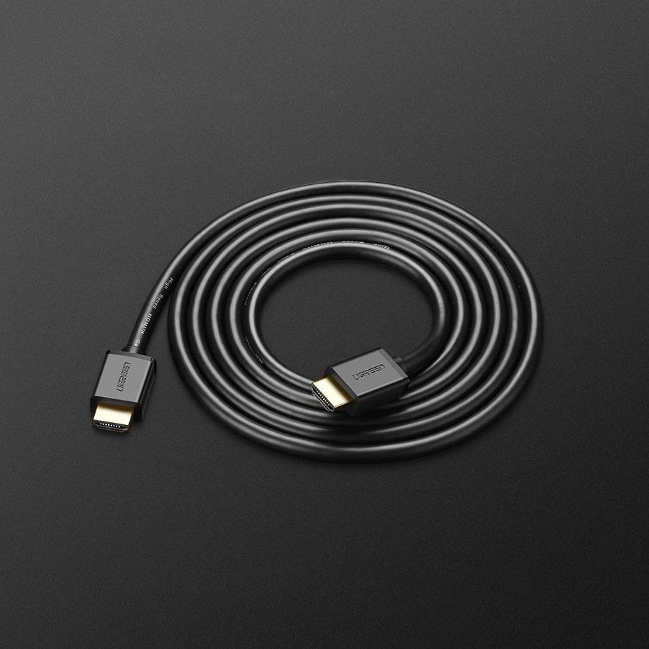 Kabel Video UGREEN HD104, HDMI - HDMI, 4K, 0.5m, Czarny