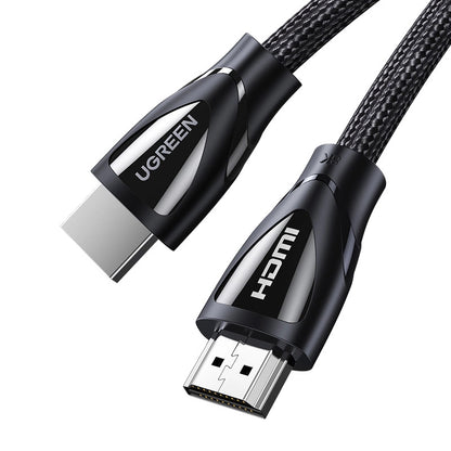 Kabel wideo UGREEN HD140, HDMI - HDMI, 8K, 1m, Czarny