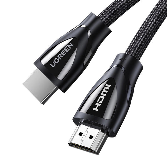 Kabel wideo UGREEN HD140, HDMI - HDMI, 8K, 1m, Czarny
