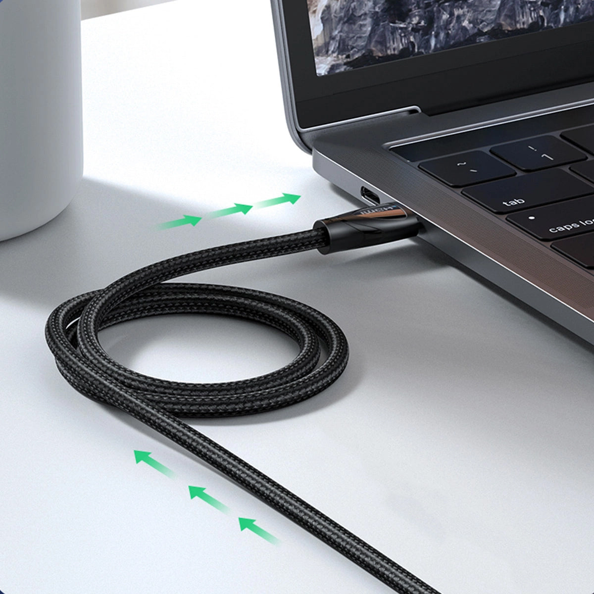 Kabel Video UGREEN HD140, HDMI - HDMI, 8K, 3m, Czarny