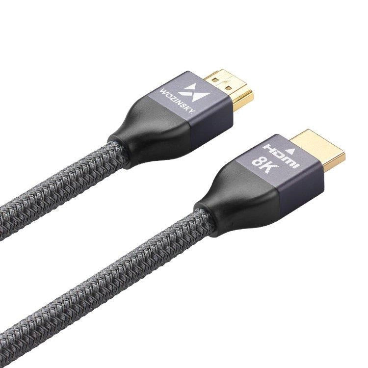 Kabel wideo WZK Ultraboost, HDMI - HDMI, 8K, 3 m, szary WHDMI-30 WHDMI-30 