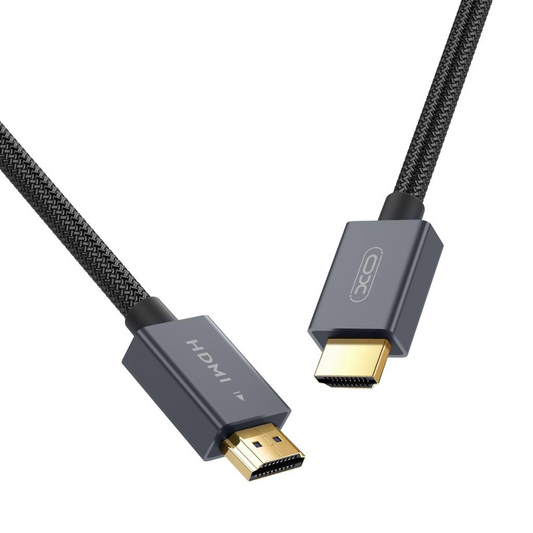 Kabel wideo XO Design GB001, HDMI - HDMI, 8K, 1,5m, Czarny
