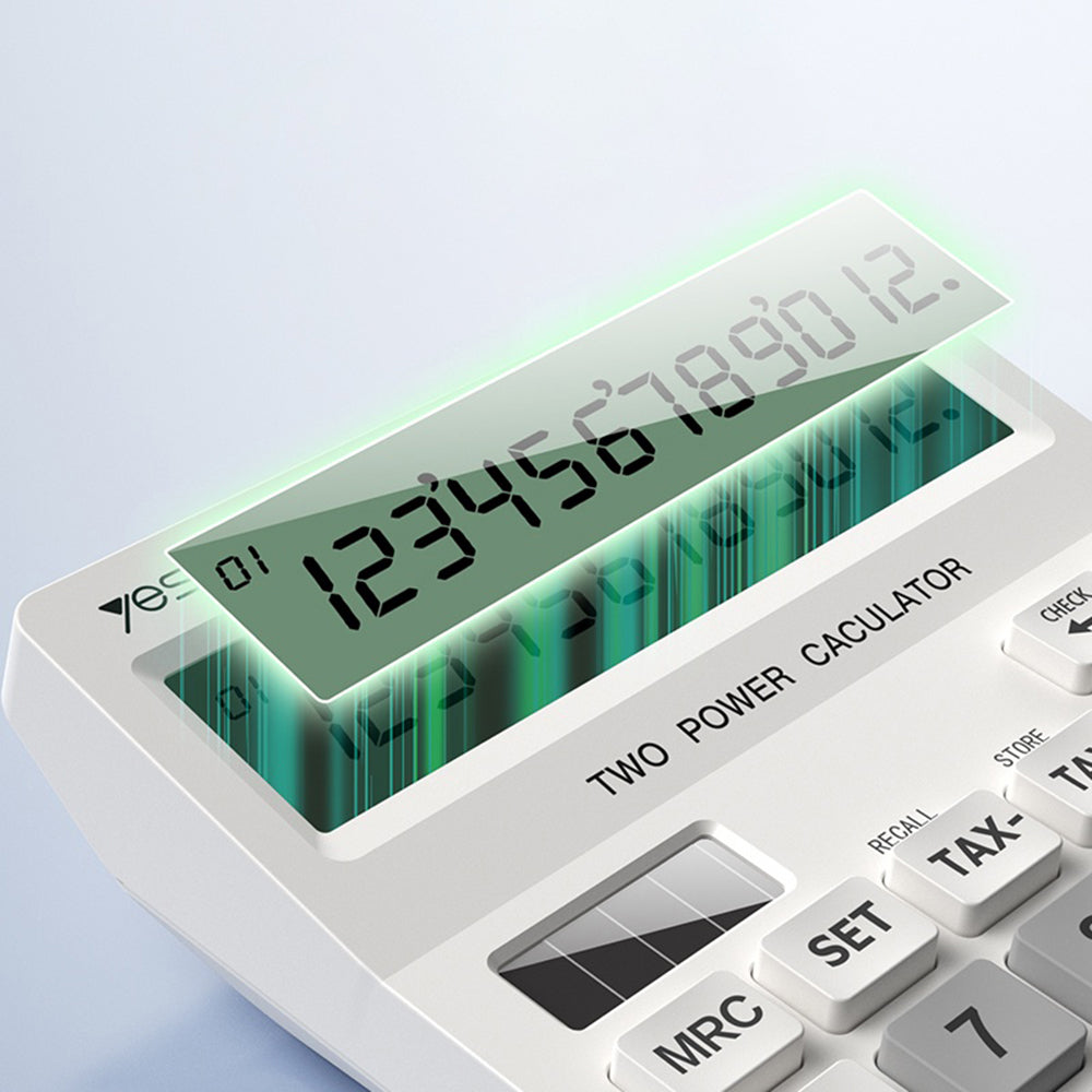 Kalkulator biurkowy Yesido EC10, Biały