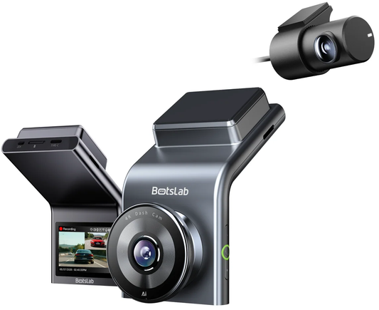 Kamera samochodowa przód-tył Botslab G300H Plus, 4K, Wi-Fi, GPS, wyświetlacz 2,4 cala