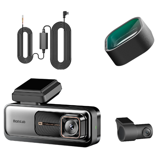 Kamera samochodowa przód-tył Botslab G980H Pro, 4K, Wi-Fi, GPS, wyświetlacz 2,45 cala