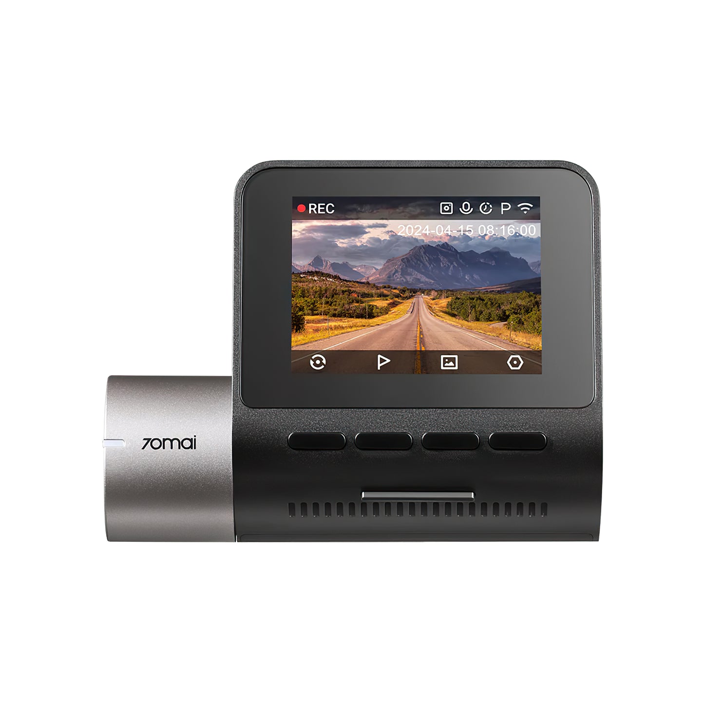 Kamera Samochodowa Przód Tył 70mai Dash Cam A510, 3K, GPS, Wi-Fi, Wyświetlacz 2 cale