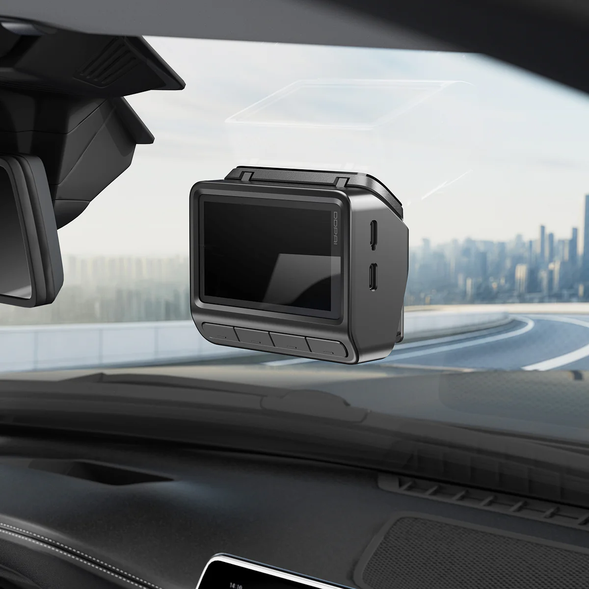 Kamera Samochodowa Przód Tył DDPAI Z90 Dual, 4K, 64Gb, Wi-Fi, GPS, Wyświetlacz 3 cale