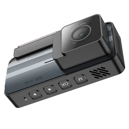 Kamera Samochodowa Przód Tył HOCO DV12, 2K, Wi-Fi, GPS, Wyświetlacz 3.69 cala