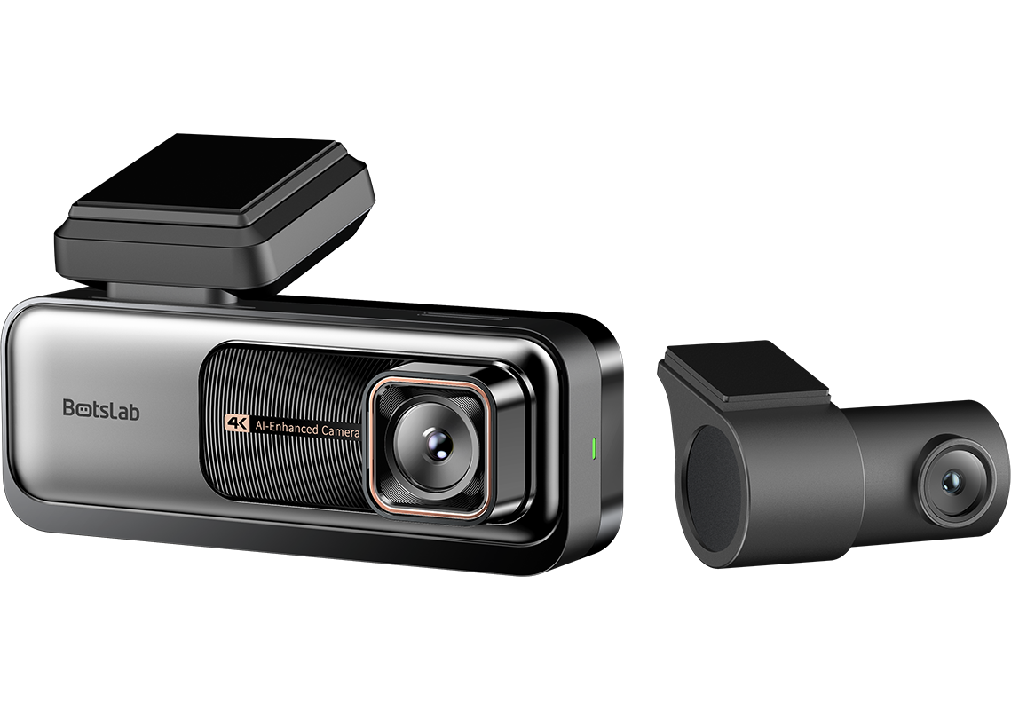 Kamera samochodowa przód-tył Botslab G980H Pro, 4K, Wi-Fi, GPS, wyświetlacz 2,45 cala