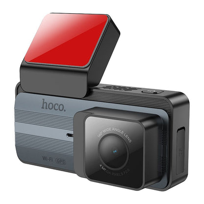 Kamera Samochodowa Przód Tył HOCO DV12, 2K, Wi-Fi, GPS, Wyświetlacz 3.69 cala