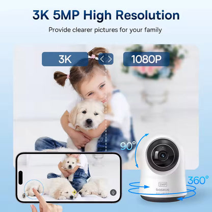 Kamera Monitorująca Baseus P1 Pro, Wi-Fi, 3K, Wewnętrzna S0TW002131