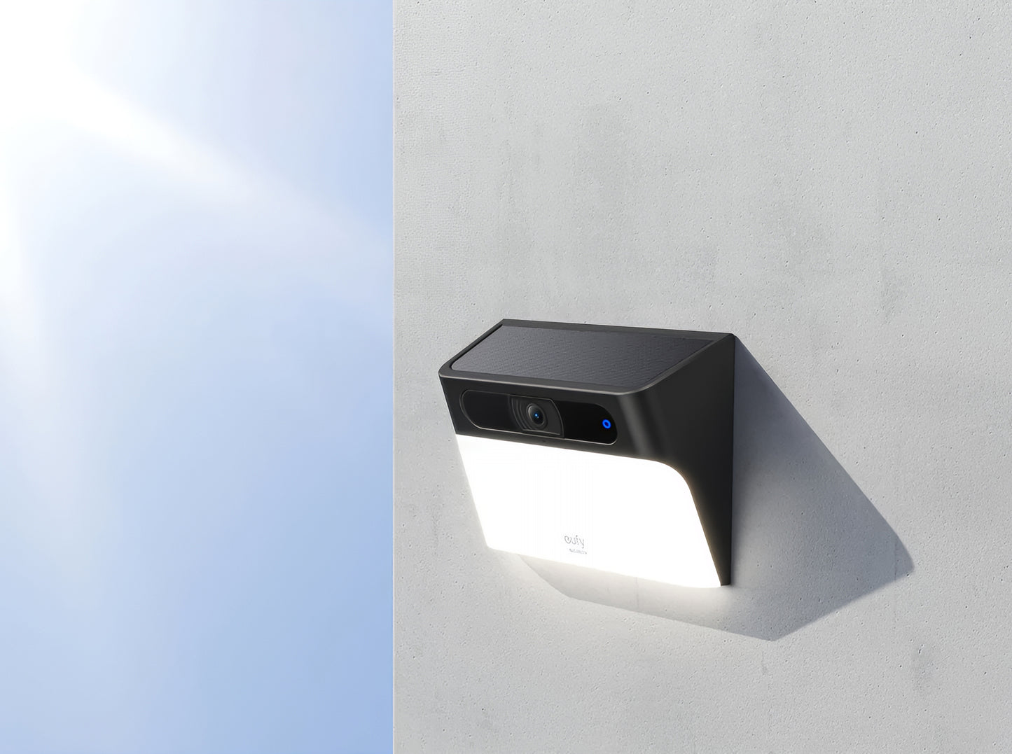 Kamera monitoringu Eufy S120 Solar, Wi-Fi, 2K, IP65, panel słoneczny, na zewnątrz