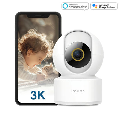 iMILAB C22 Surveillance Camera, Wi-Fi, 3K, Indoor CMSXJ60A