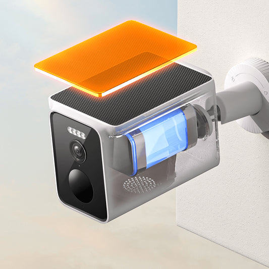 Zestaw kamer do monitoringu Xiaomi BW400 Pro, Wi-Fi, 2.5K, panel solarny, na zewnątrz BHR77447GL