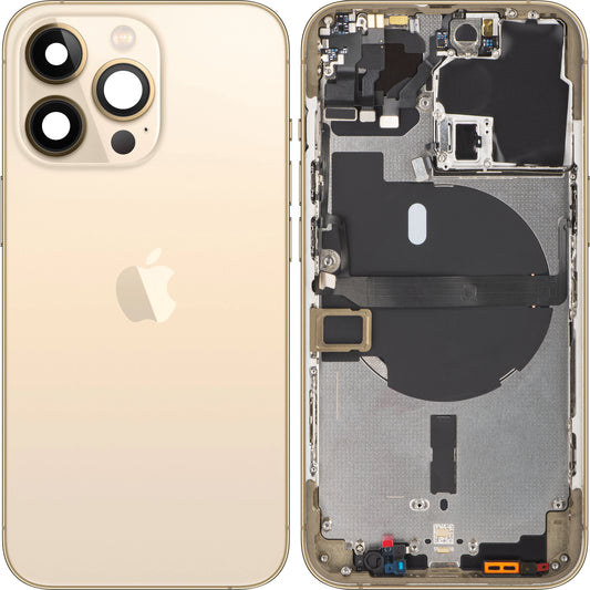 Pokrywa baterii Apple iPhone 13 Pro, z półobudową, złota, Swap 