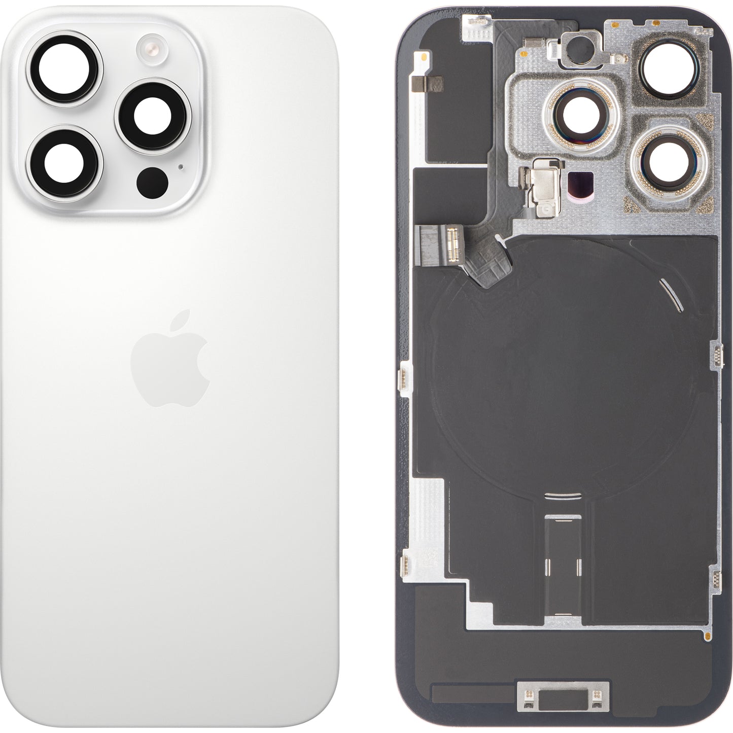 Obudowa Baterii Apple iPhone 16 Pro, Biała (White Titanium), Swap