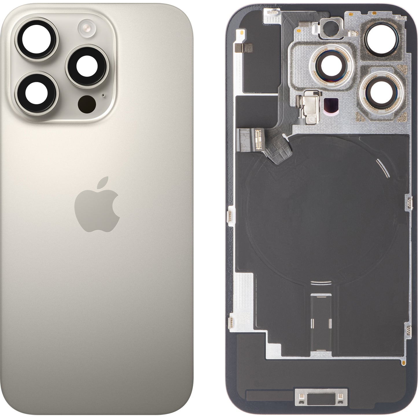 Obudowa Baterii Apple iPhone 16 Pro, Beżowy (Natural Titanium), Swap