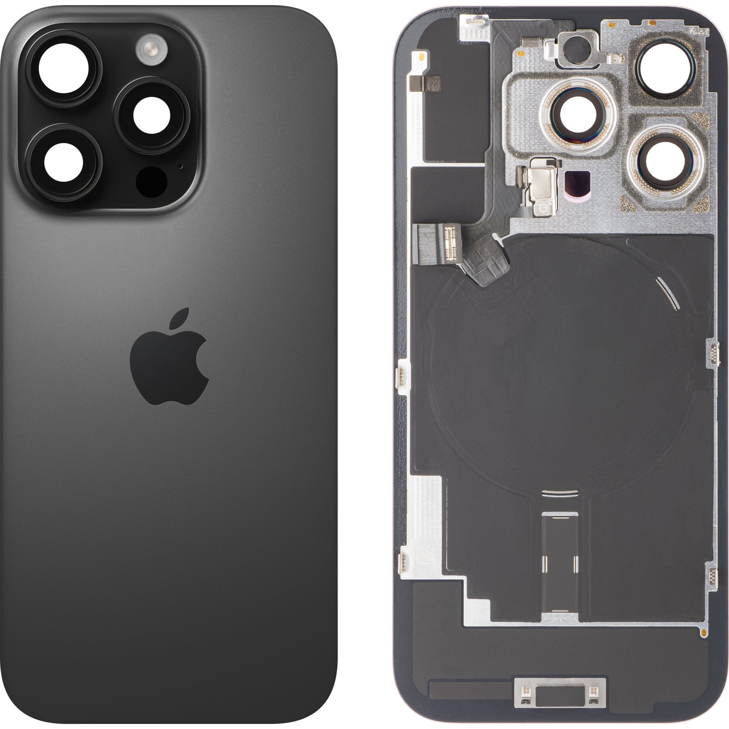 Obudowa Baterii Apple iPhone 16 Pro, Czarny (Black Titanium), Swap