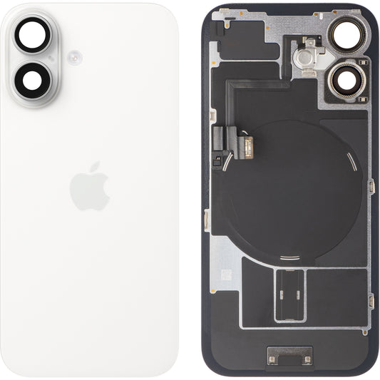 Obudowa Baterii Apple iPhone 16, Biała, Swap