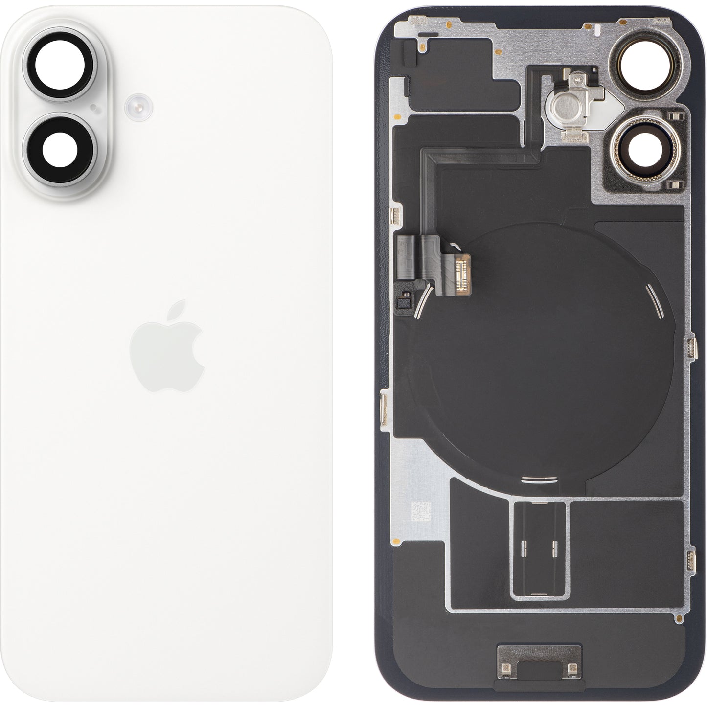 Obudowa Baterii Apple iPhone 16, Biała, Swap